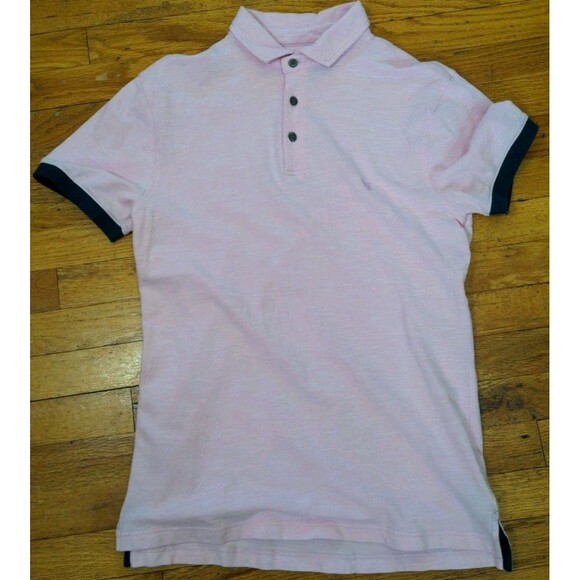 Rodd & Gunn Men’s Small Polo Shirt Pink Cotton Sports Fit Casual Preppy Soft EUC - Picture 1 of 8